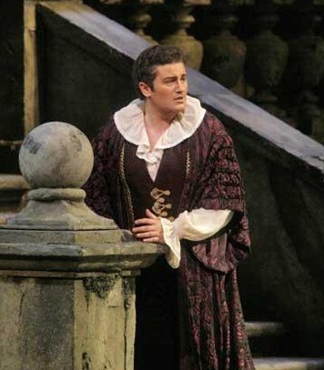 Piotr Beczala as the Duke in Rigoletto