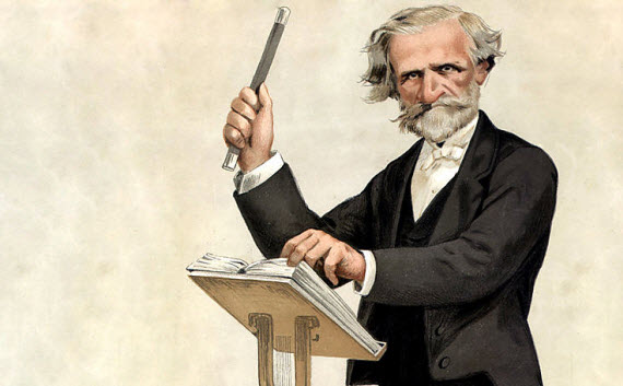 Verdi conducting