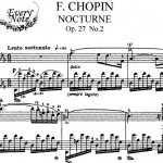 Chopin Nocturne Op 27 No 2