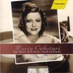 Maria Cebotari Sings…